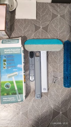 Customer photo review of Pet Hair & Lint Remover with Long Handle
