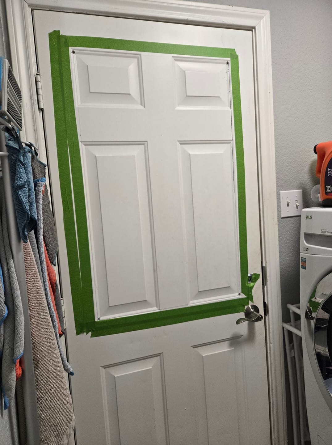 Customer photo review of Venting 1 Lite Glass and Frame Kit (Half Lite)