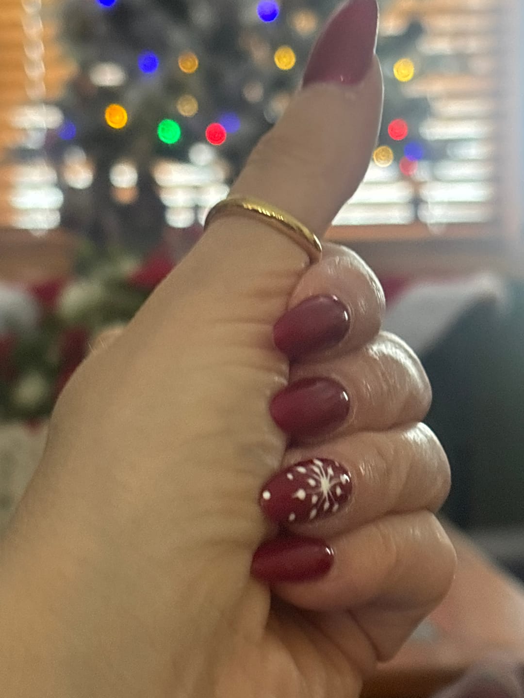 Customer photo review of Curved Classic Ring