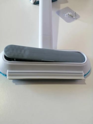 Customer photo review of Pet Hair & Lint Remover with Long Handle