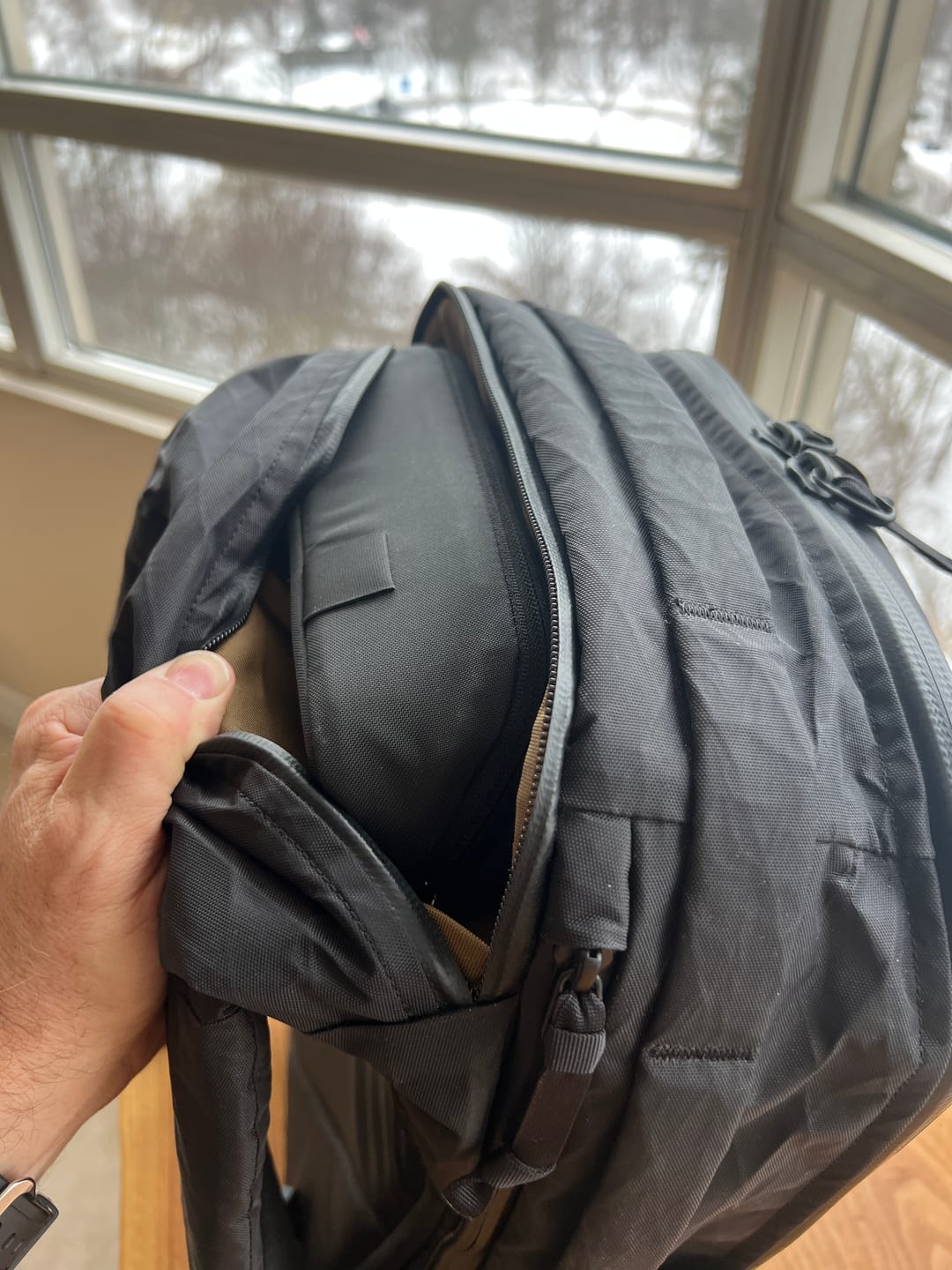 Customer photo review of CIVIC Travel Bag - X-Pac