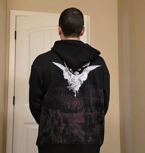 Customer photo review of Isaiah 41:10 Zip Up Hoodie