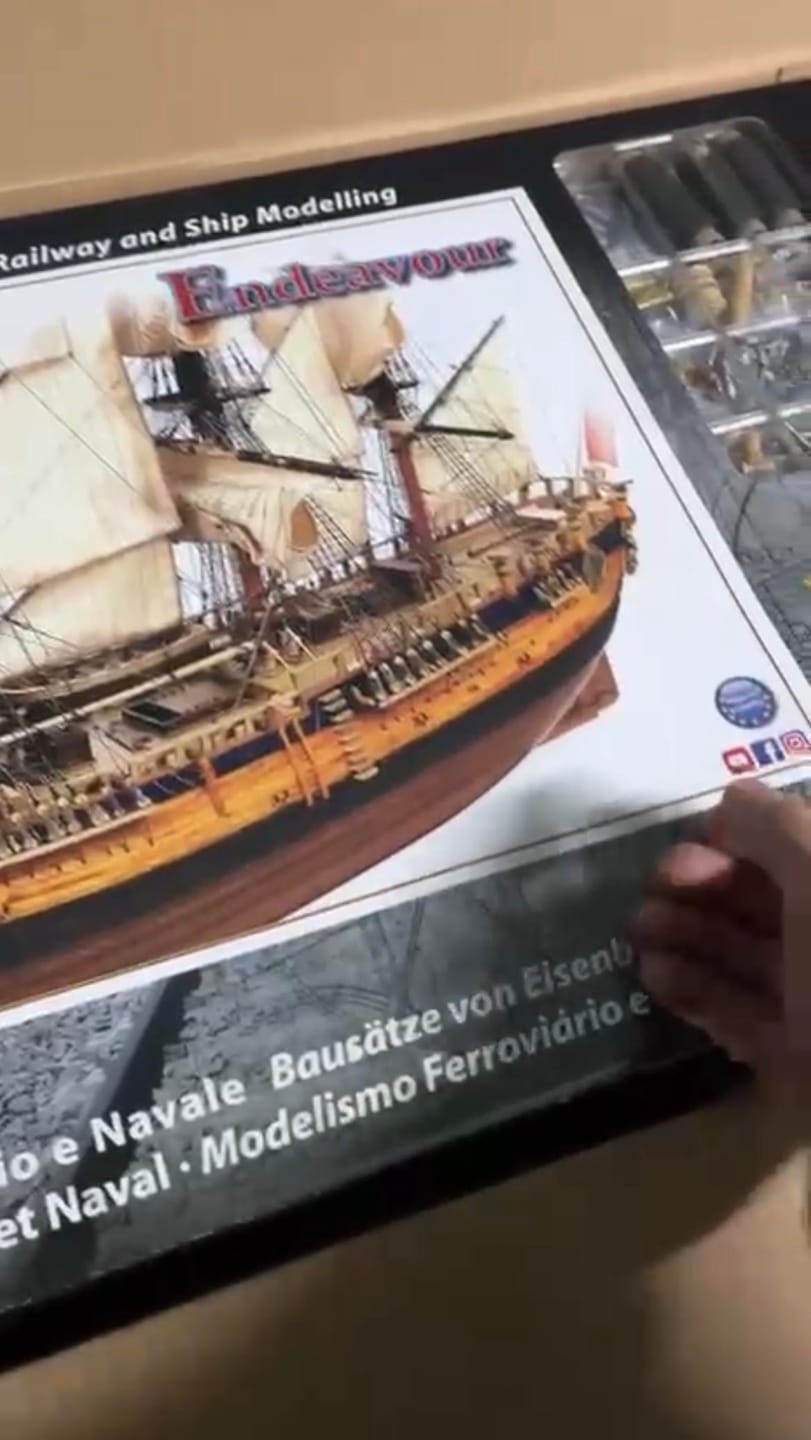 Customer photo review of Maqueta Barco Endeavour