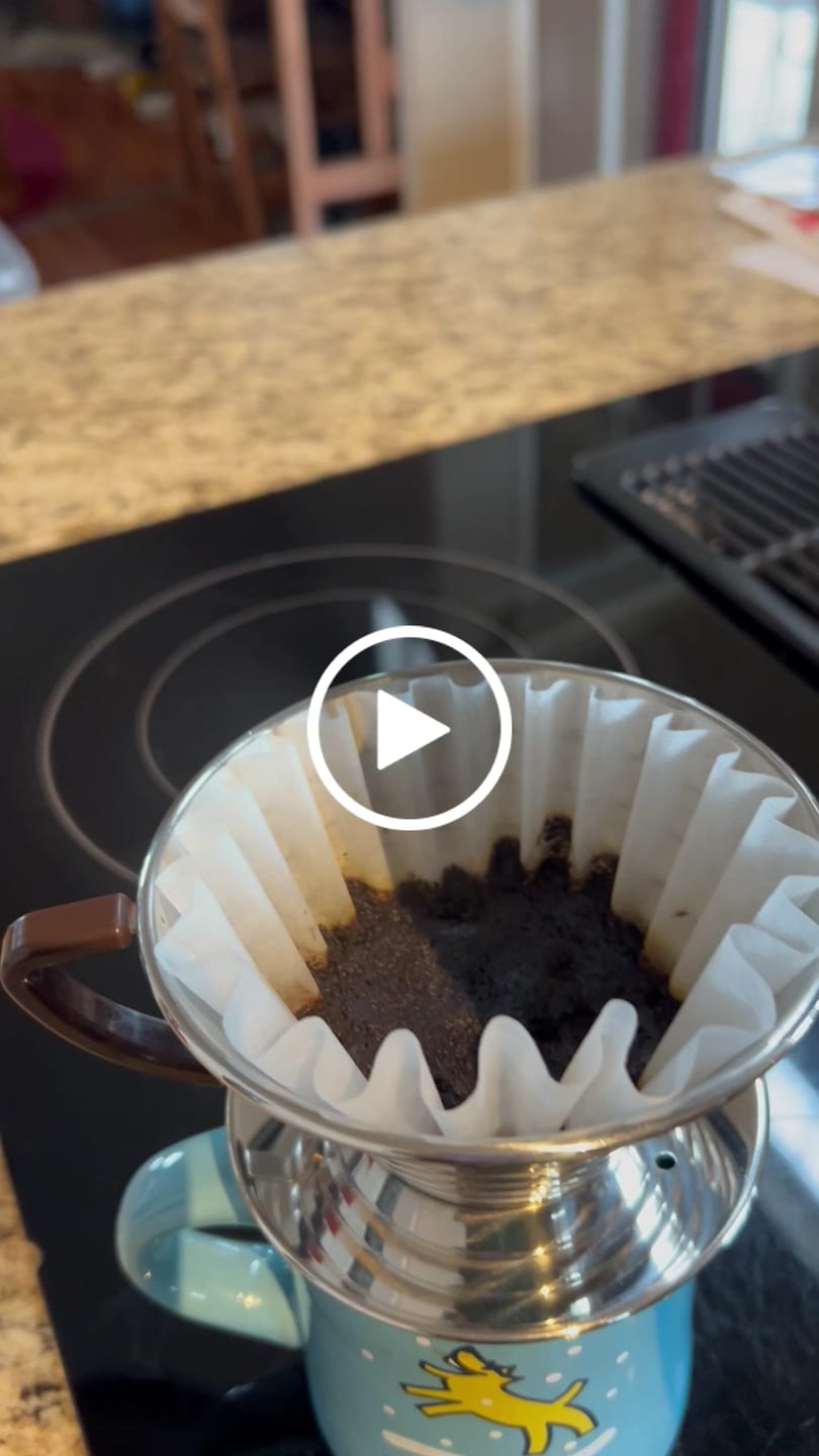 Customer video review of Kalita Wave 185 Stainless Steel Coffee Dripper