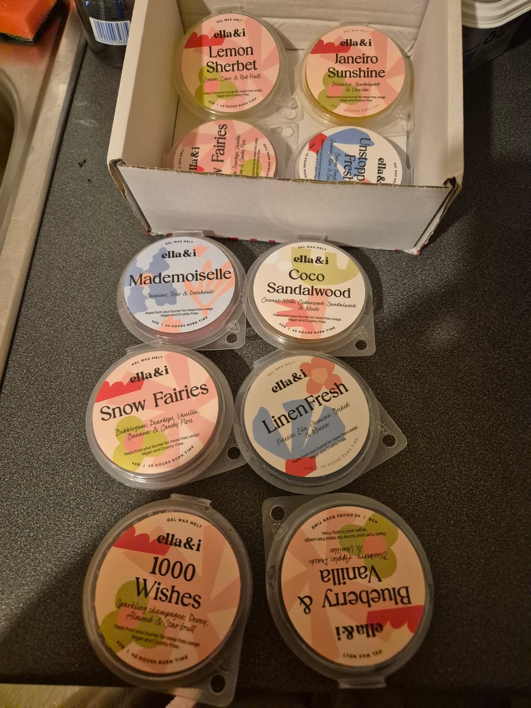 Customer photo review of Bestsellers Gel Melt Bundle