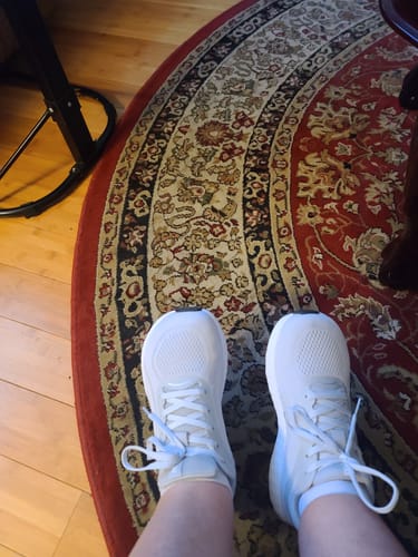 Customer photo review of MUUV Flow - Wide Toe Box Pickleball Shoes (Unisex)