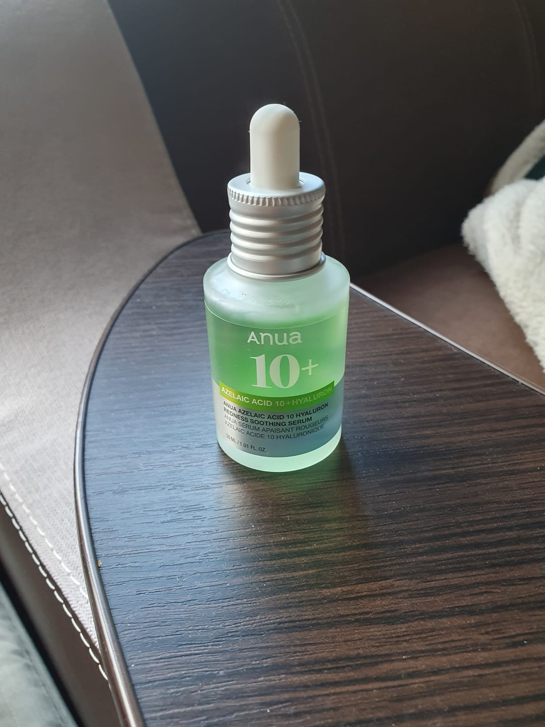 Customer photo review of Serums ar azelaīnskābi Anua Azelaic Acid 10 Hyaluron Redness Soothing Serum