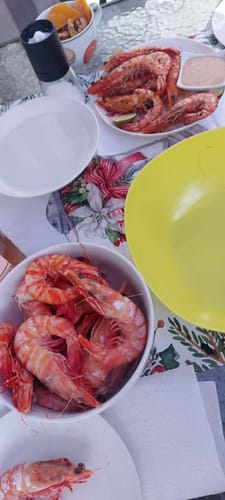 Customer photo review of Raw Australian Tiger Prawns (Jumbo)