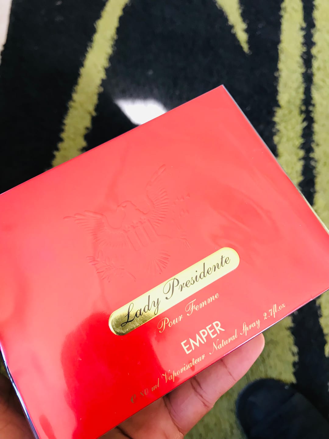 Customer photo review of Lady presidente Emper Perfumes 80ml