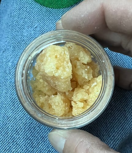 Customer photo review of Goldiez Crumble - 28 Grams