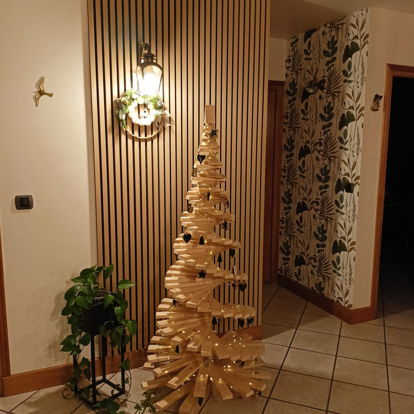 Customer photo review of Panneau acoustique en bois | Chêne Naturel | De première qualité