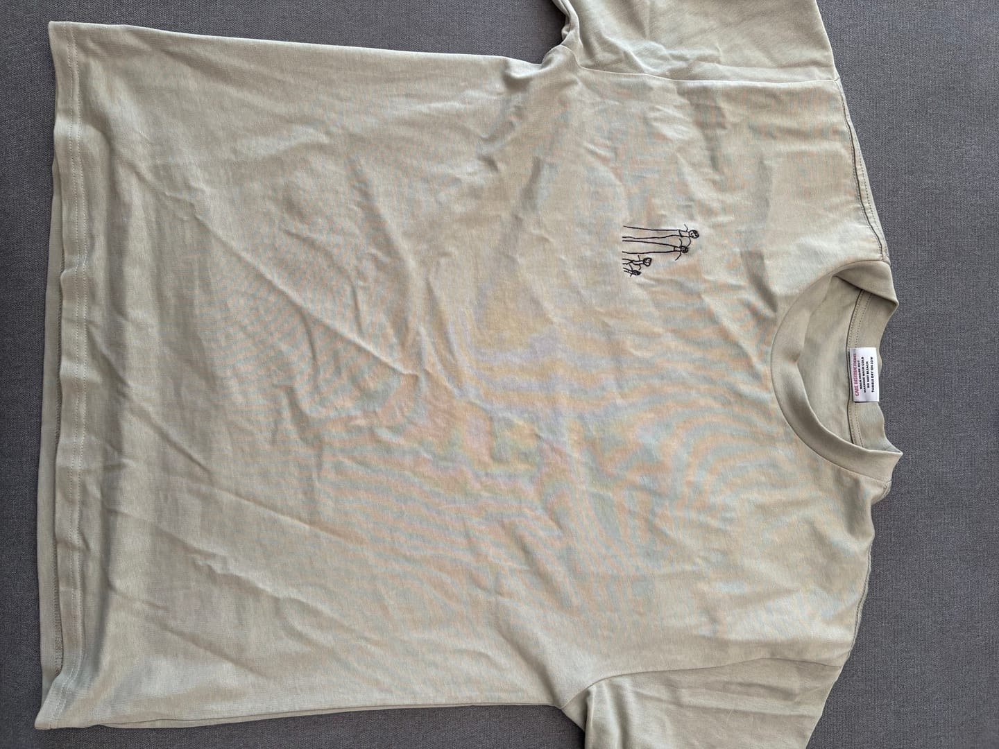 Customer photo review of CUSTOM Men's Heavyweight T-Shirt