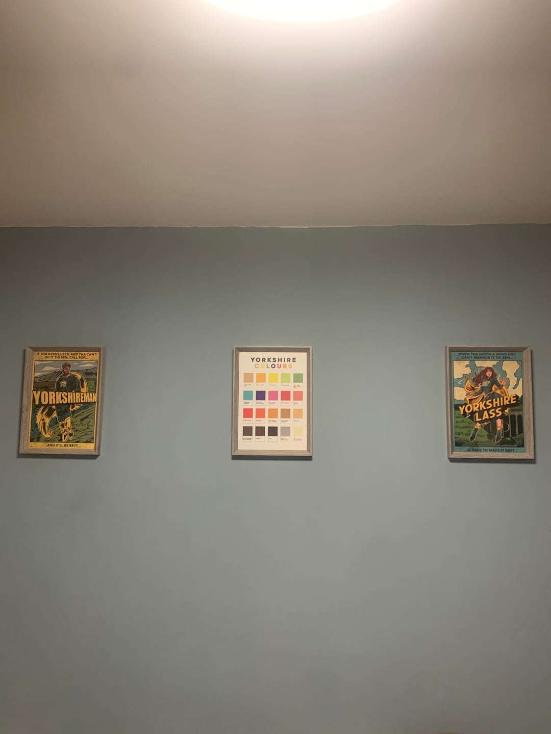 Customer photo review of Yorkshire Colours - Print