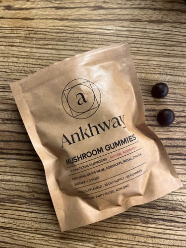 Customer photo review of Mushroom Gummies