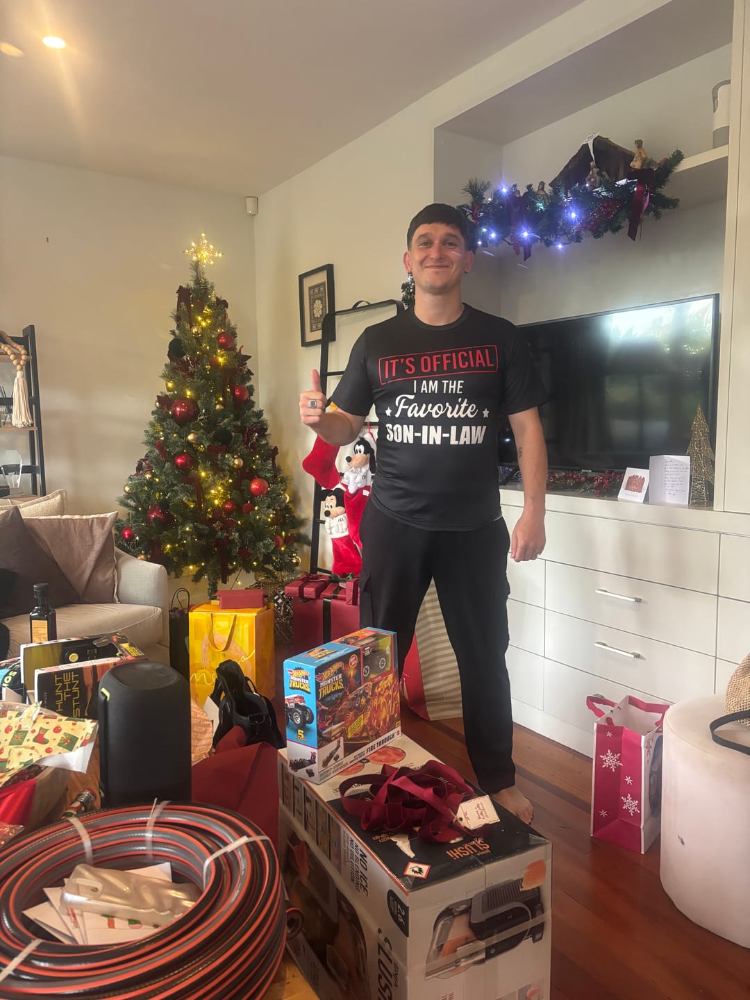 Customer photo review of I Am The Favorite Son-In-Law - Best Gift For Son-In-Law Classic T-Shirt