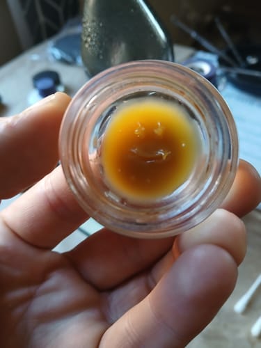 Customer photo review of Orange Diesel | Live Rosin