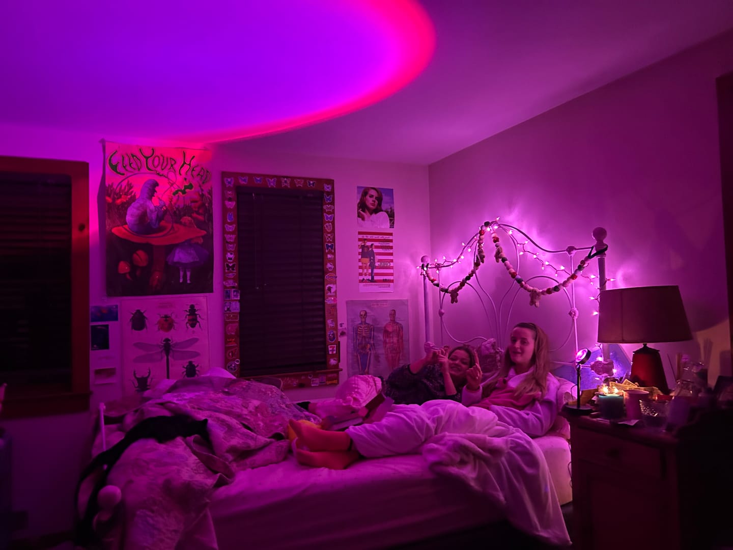 Customer photo review of Golden Hour Sunset Lamp