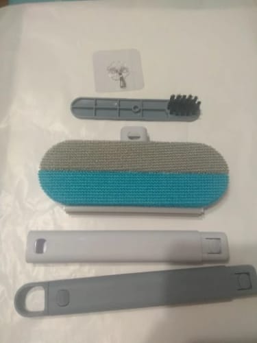 Customer photo review of Pet Hair & Lint Remover with Long Handle