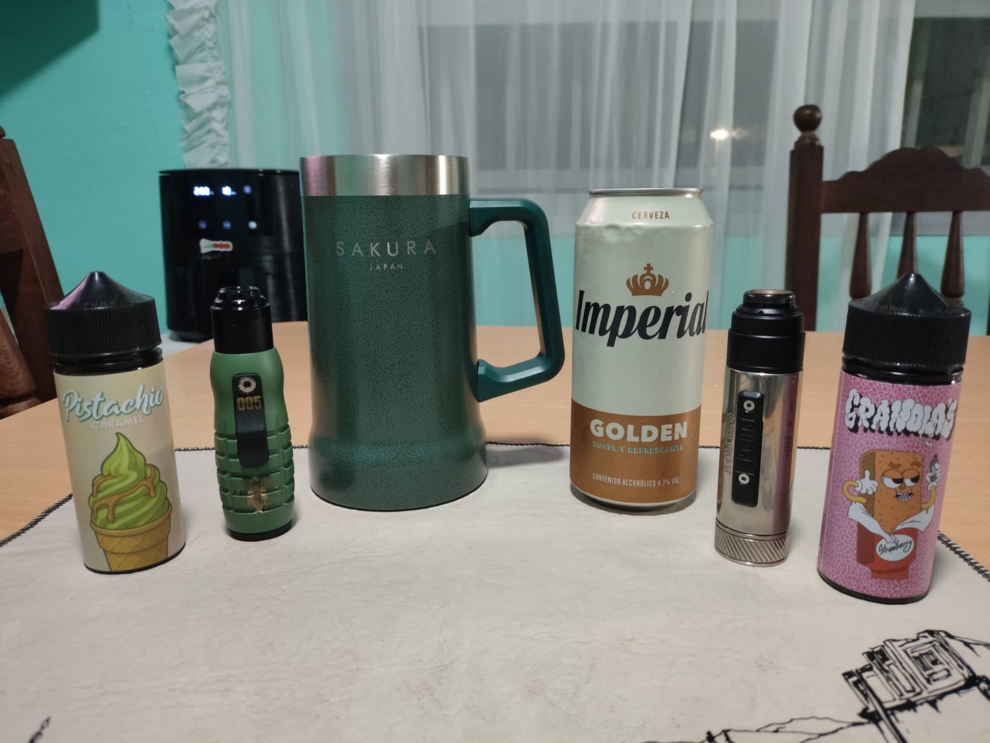 Customer photo review of Jarro Chop Térmico Sakura Rambler Blanco 709 Ml