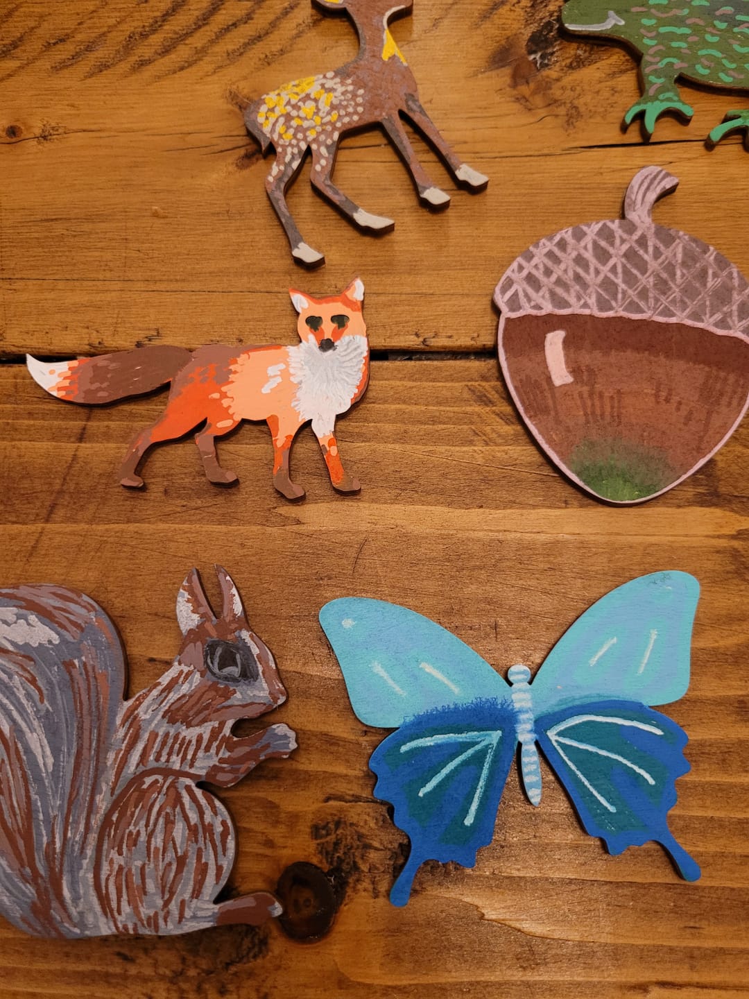 Customer photo review of Unfinished Wood Butterfly | Insect | Animal | Wildlife | Craft Cutout | up to 46" DIY