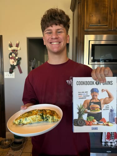 Customer photo review of THE COOKBOOK