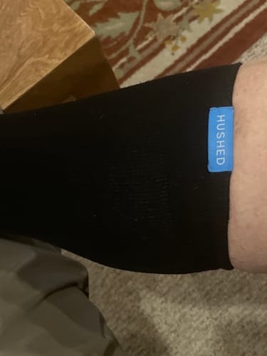 Customer photo review of Performance Eucalyptus Compression Socks