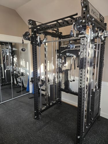 Customer photo review of ANUBIS™ Add-On Weight Stack Kit - 120 lb