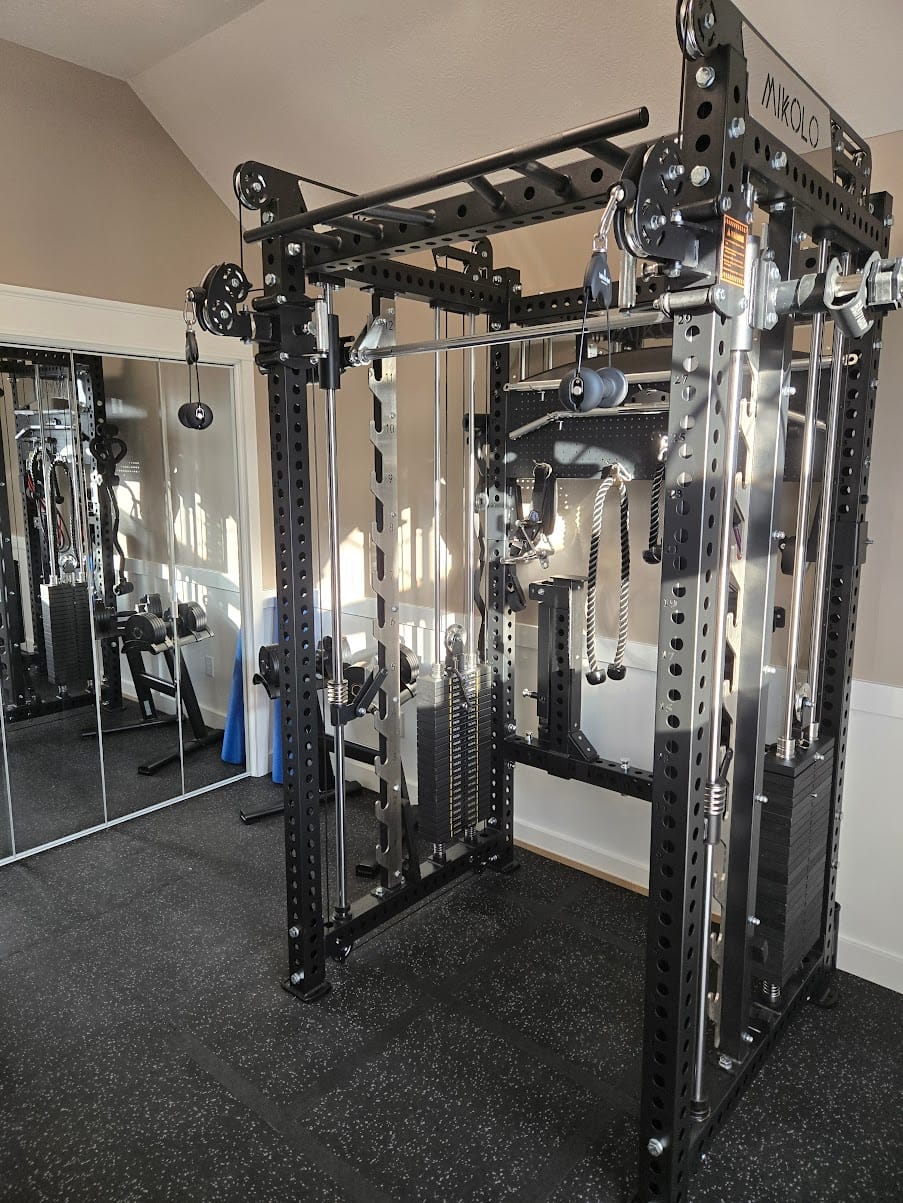 Customer photo review of ANUBIS™ Add-On Weight Stack Kit - 120 lb