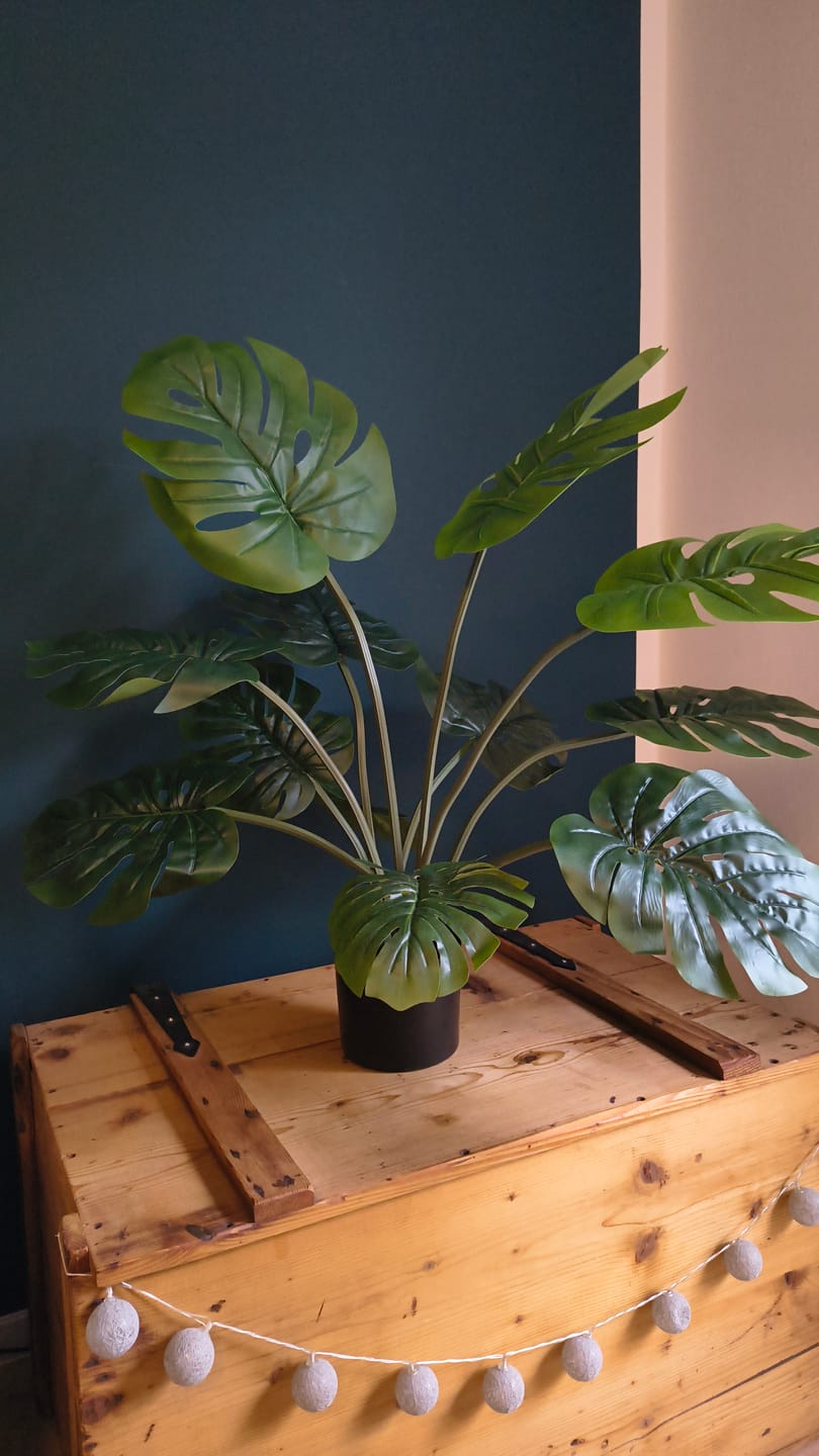 Customer photo review of Monstera Kunstpflanze A 80cm