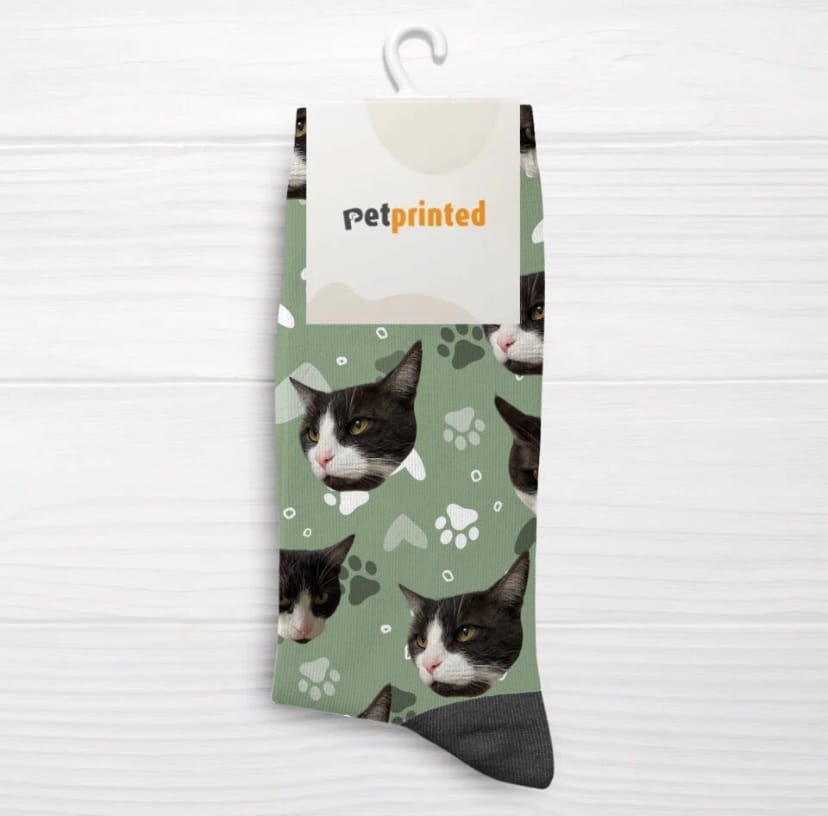 Customer photo review of Votre photo - Chaussettes personnalisées