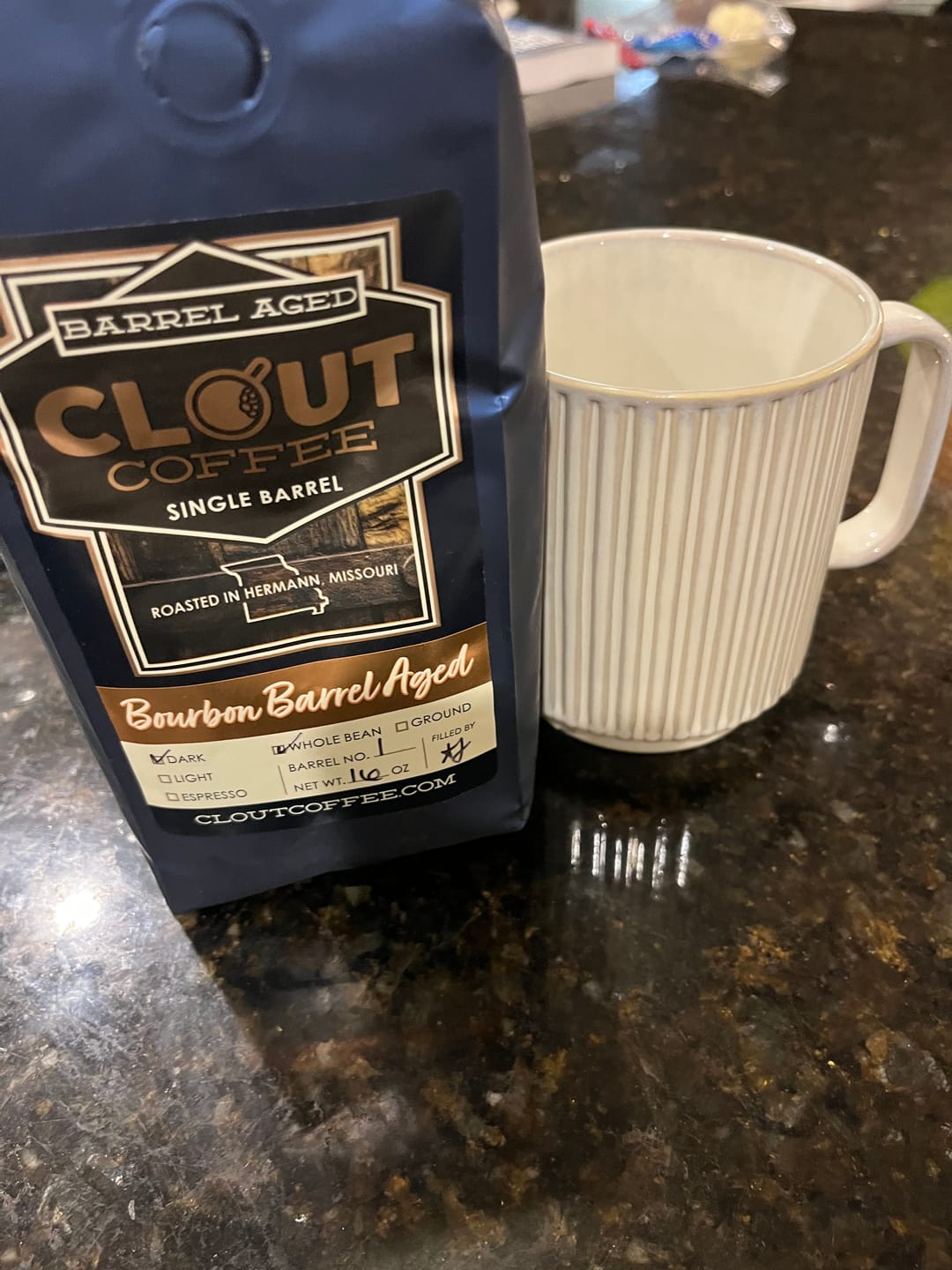 Customer photo review of Bourbon Whiskey | 16oz