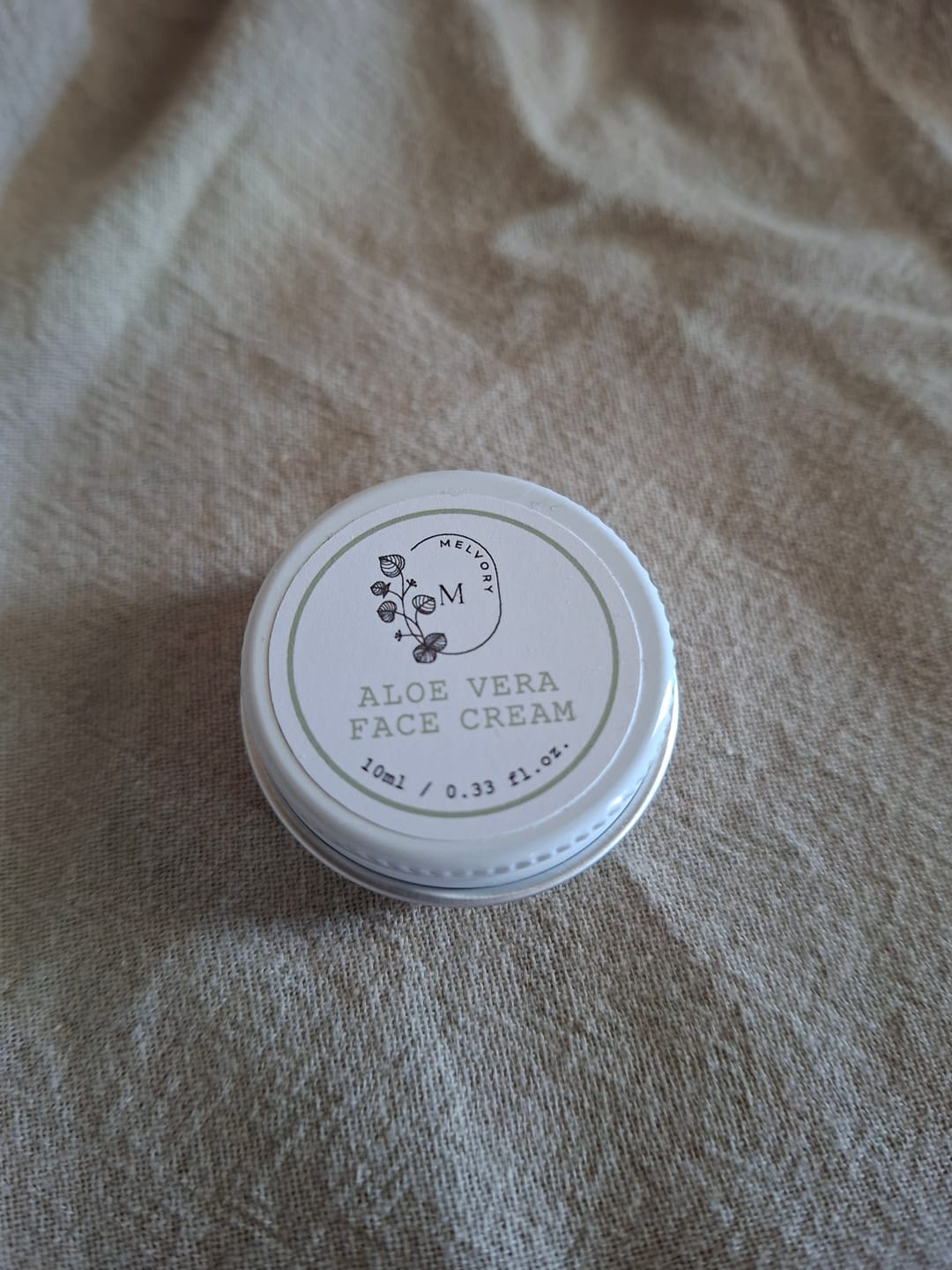 Customer photo review of Aloe Vera Face Cream