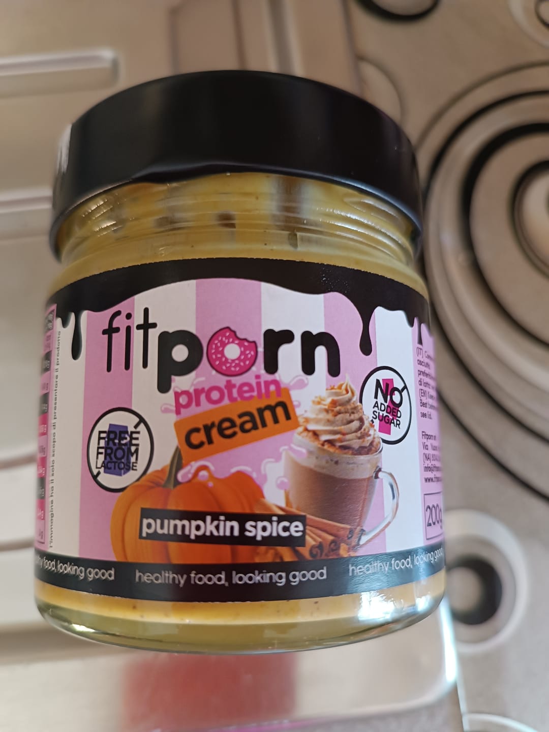 Customer photo review of Crema proteica Pumpkin Spice *Limited Edition* Senza Lattosio 200g