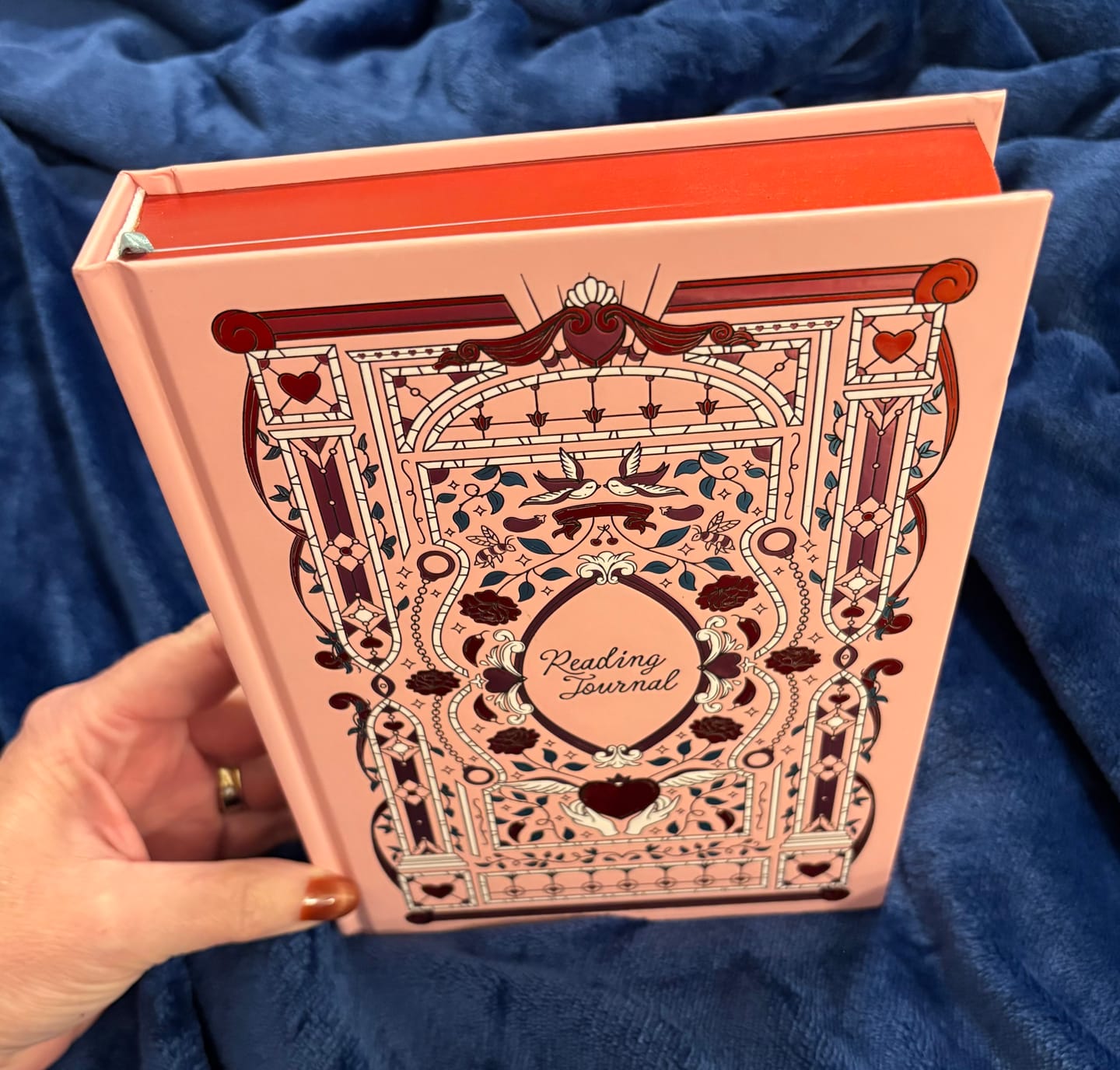 Customer photo review of Reading Journal - Black