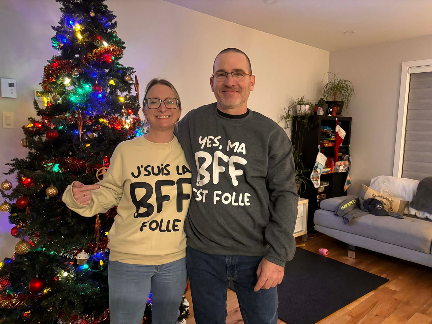 Customer photo review of CREWNECK / DUO BFF FOLLE