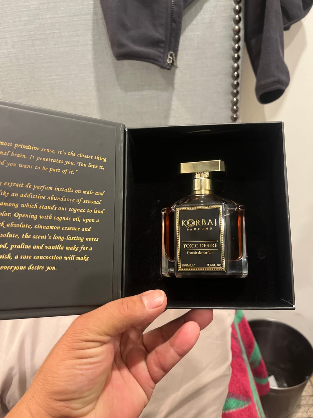 Customer photo review of Korbaj TOXIC DESIRE - Extrait de Parfum 100ml