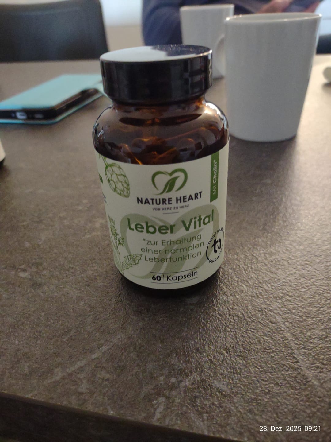 Customer photo review of Leber Vital mit 9 Pflanzenextrakten