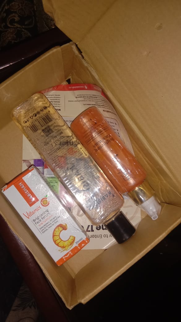 Customer photo review of Triple C Brightening Pack
