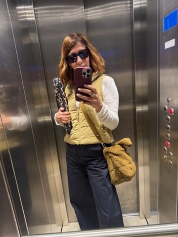 Customer photo review of מכנסי סילביה