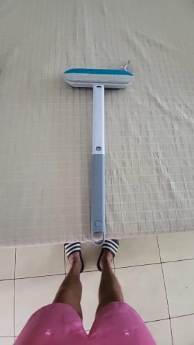 Customer photo review of Pet Hair & Lint Remover with Long Handle