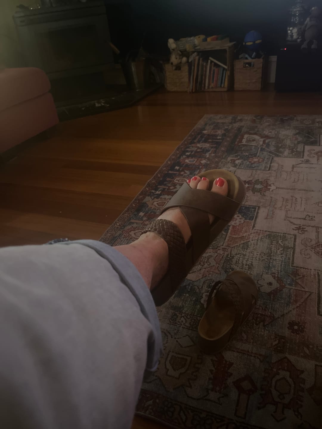 Customer photo review of Sienne Sandal - Dune