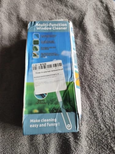 Customer photo review of Pet Hair & Lint Remover with Long Handle