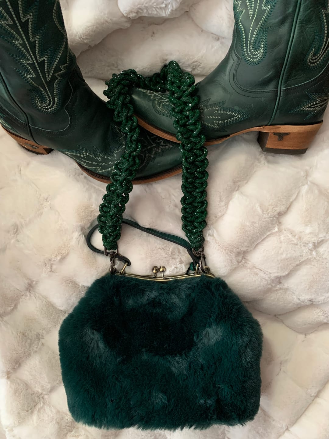 Customer photo review of LACE STRAP - Emerald (LIMITED EDITION)