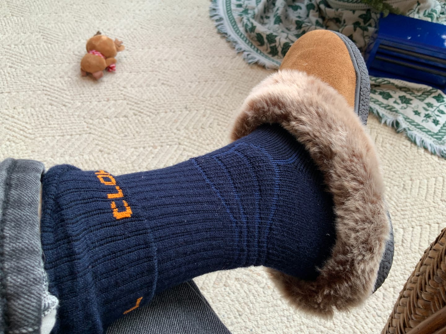 Customer photo review of Knee High Socks 4 Pairs