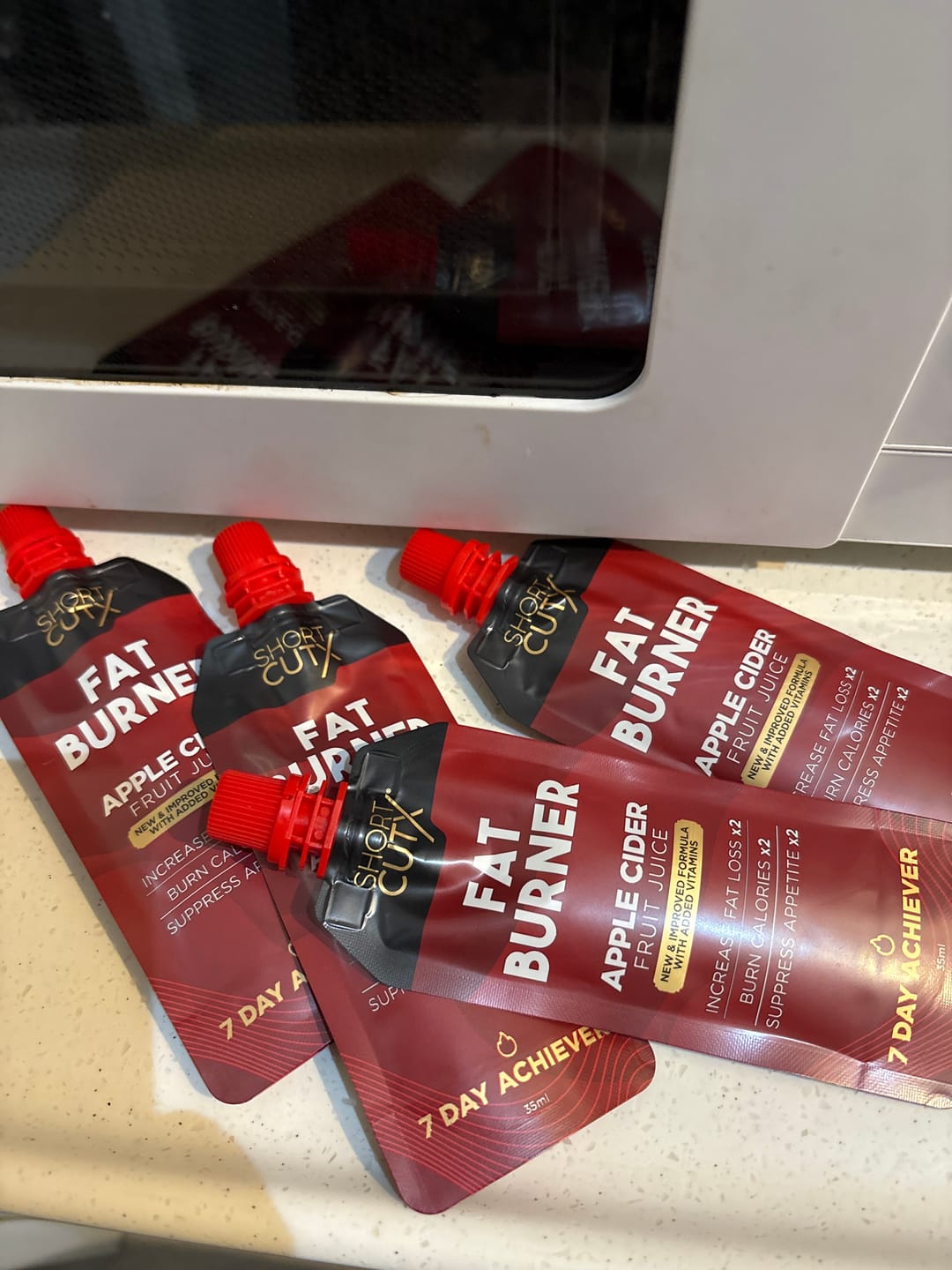 Customer photo review of Apple Cider Fat Burner Fruit Juice