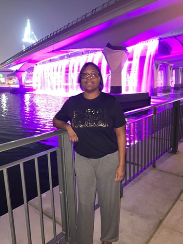 Customer photo review of Dubai Unisex Black T-Shirt