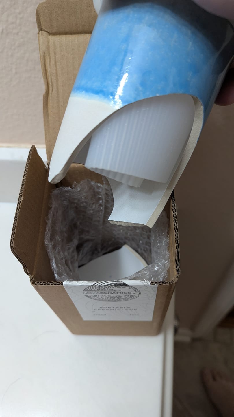 Customer photo review of Lagoon Cup 16oz