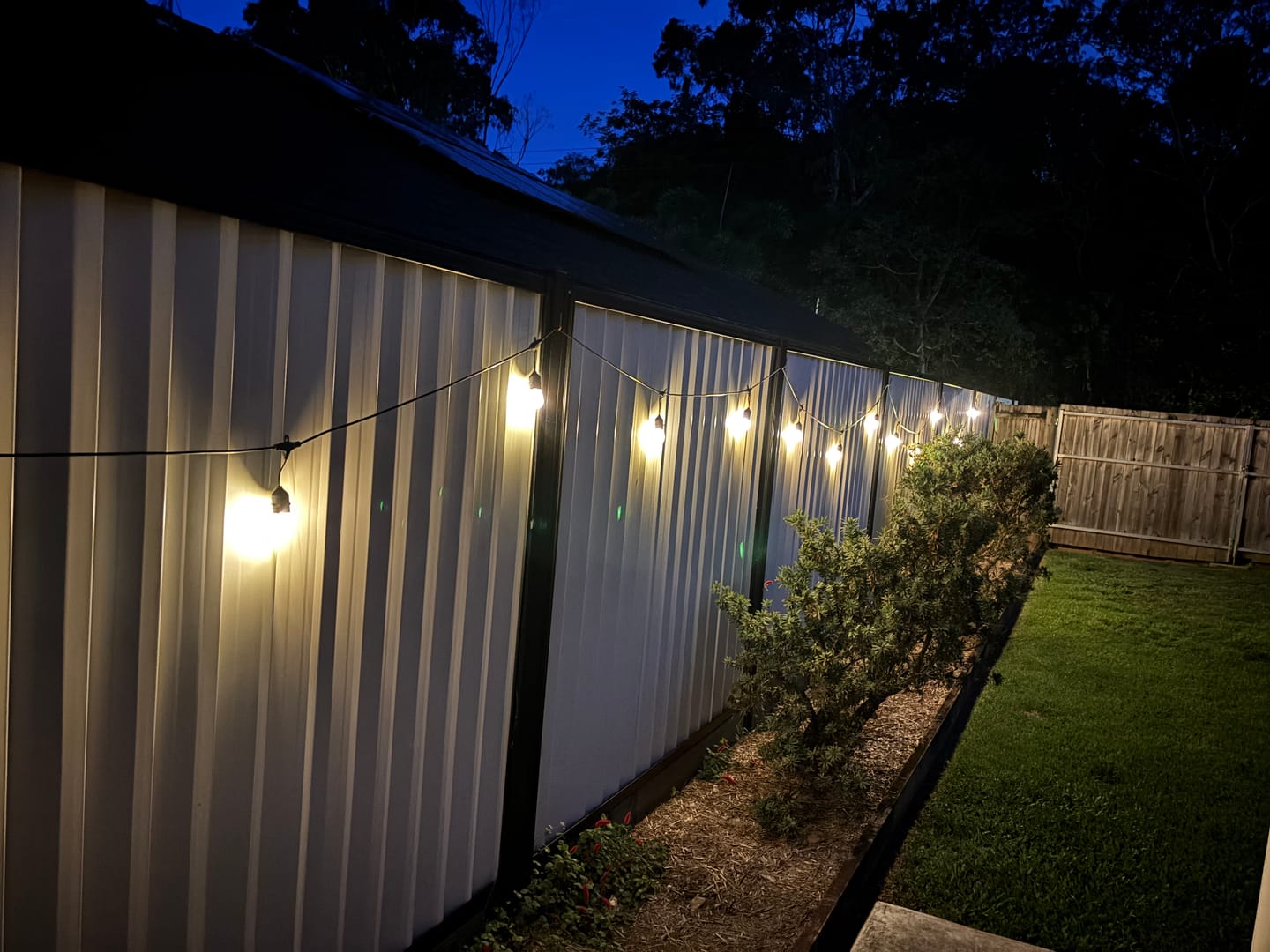 Customer photo review of SolaGarden™ Festoon Lights