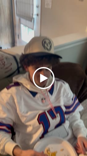 Customer video review of Glory Days Apparel - Melty CLT Smiley Natural/Navy Hat