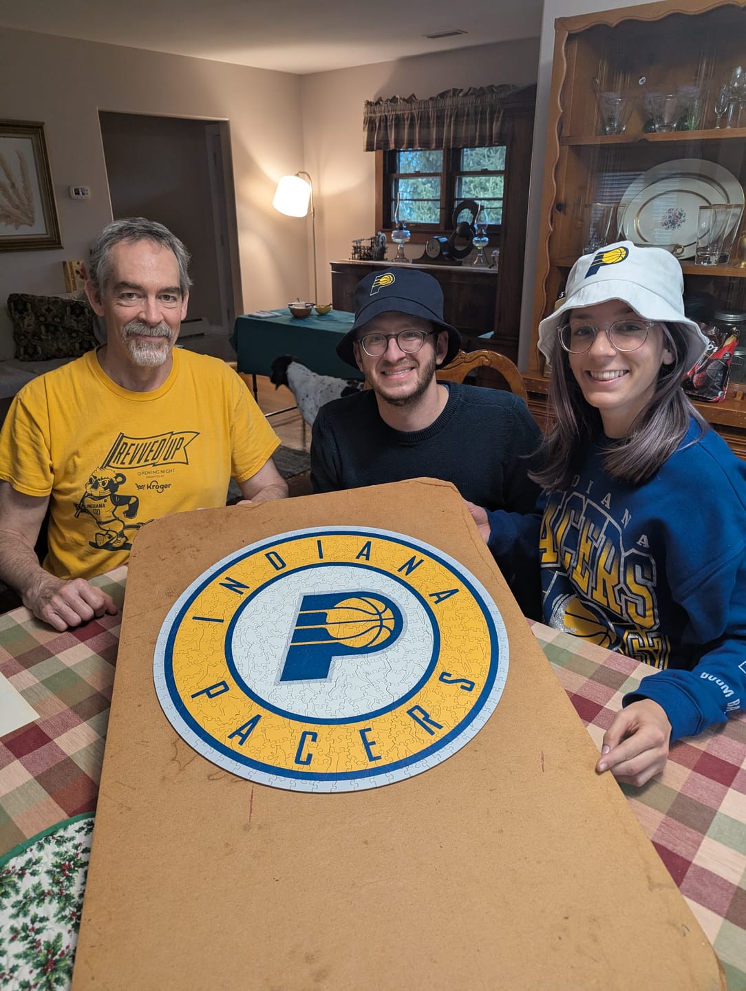 Customer photo review of Indiana Pacers™ - Wooden Puzzle